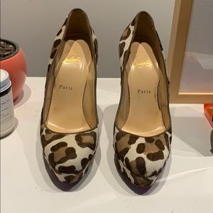 Christian louboutin Cheetah Pumps